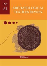 Archaeological Textiles Review No. 61, 2019